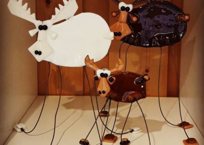 mooses fused glass