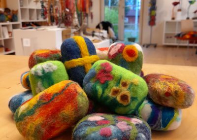 felted soap
