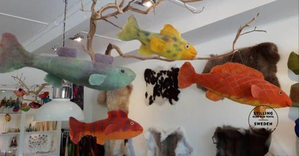 felted fish