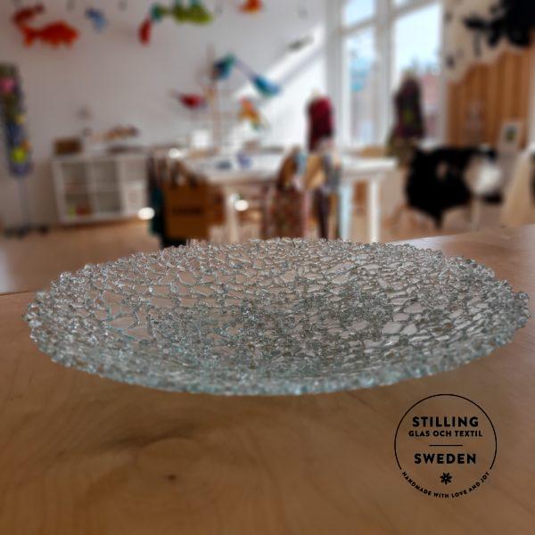 shattered glass bowl